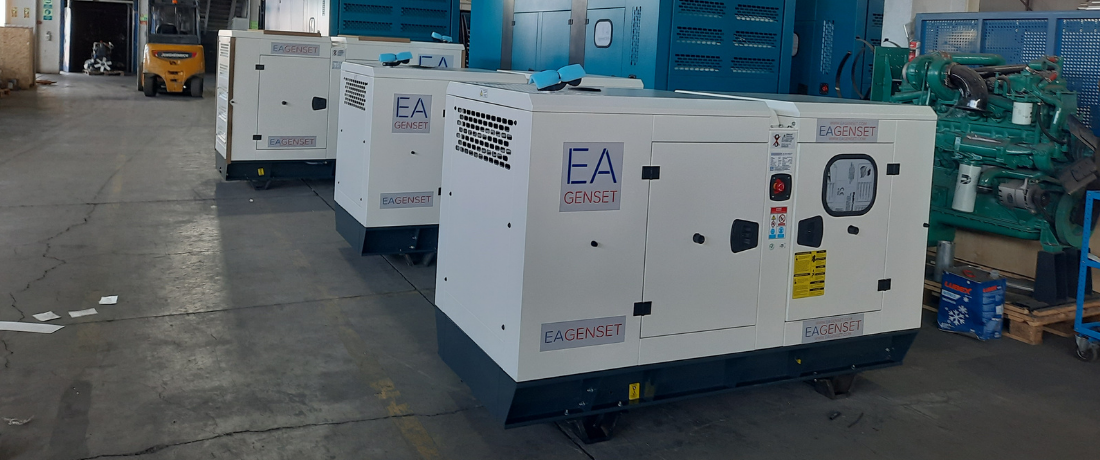 EA GENSET DELIVERING POWER WHEREVER IT IS NEEDED